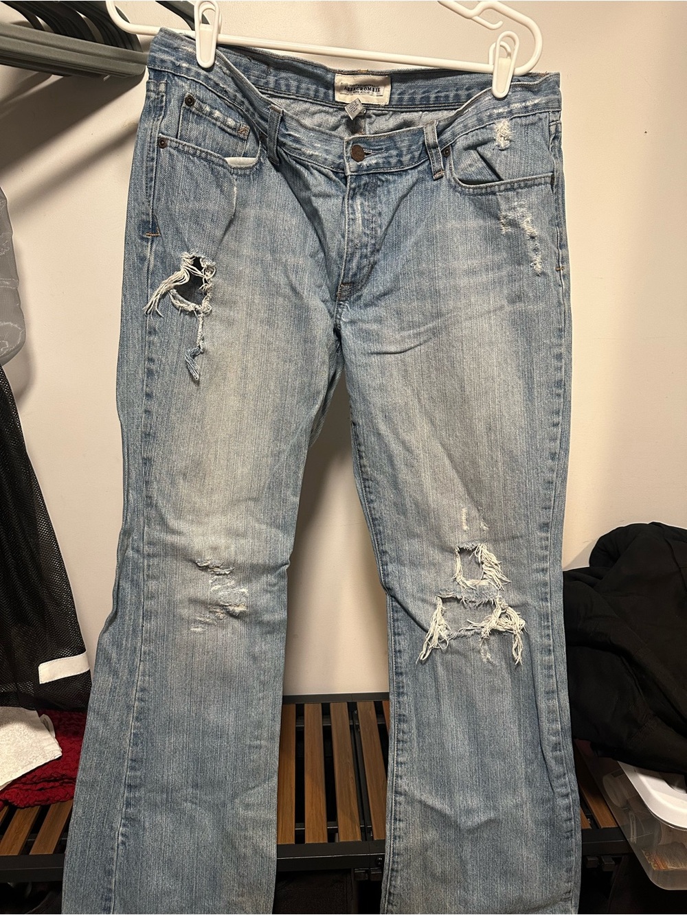 Abercrombie & Fitch Light Blue Denim Jeans